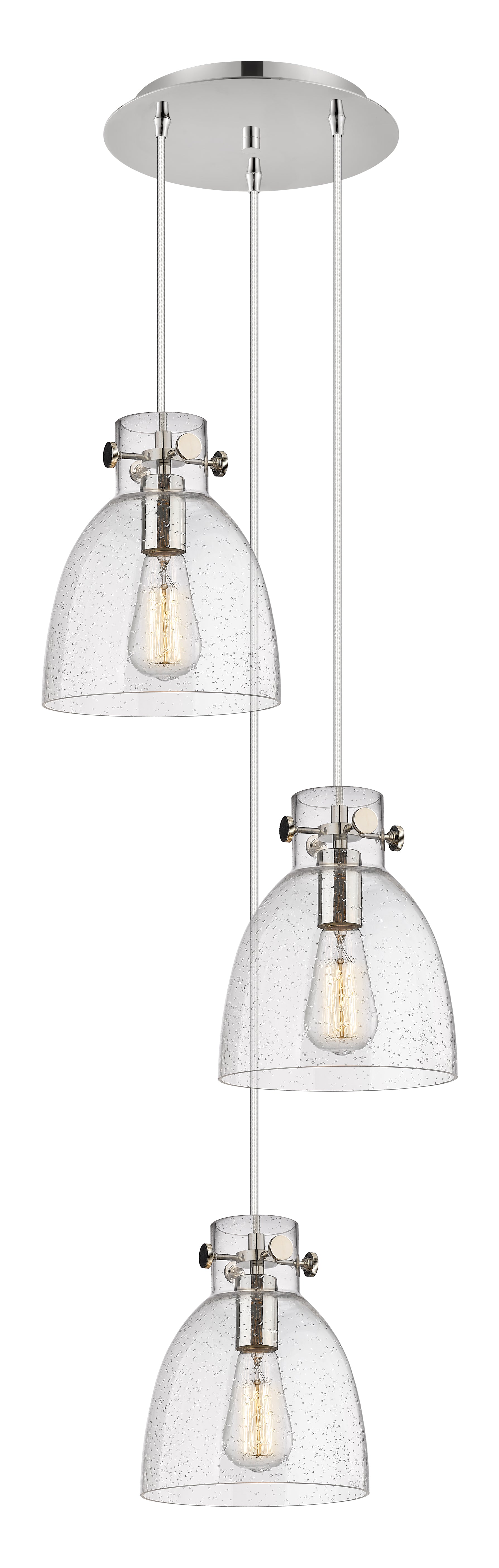 Downtown Urban Multi Pendant Brushed Brass