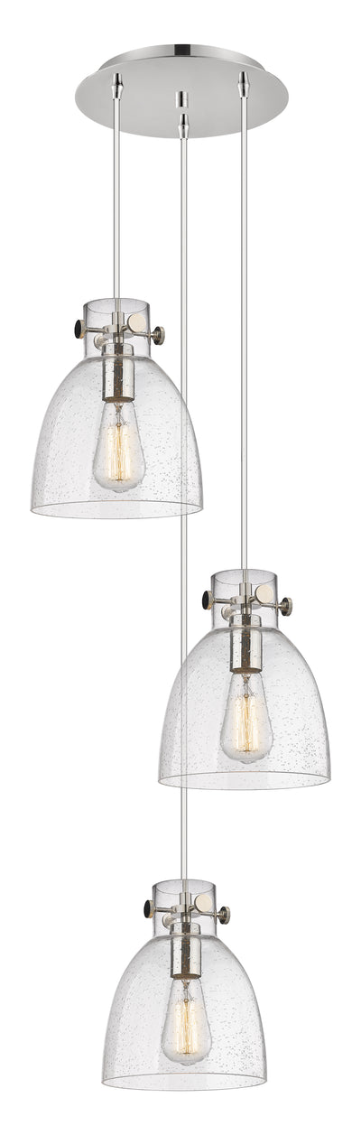 Downtown Urban Multi Pendant Brushed Brass