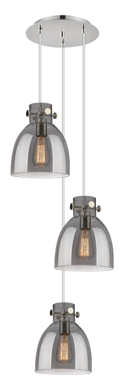 Downtown Urban Multi Pendant Brushed Brass