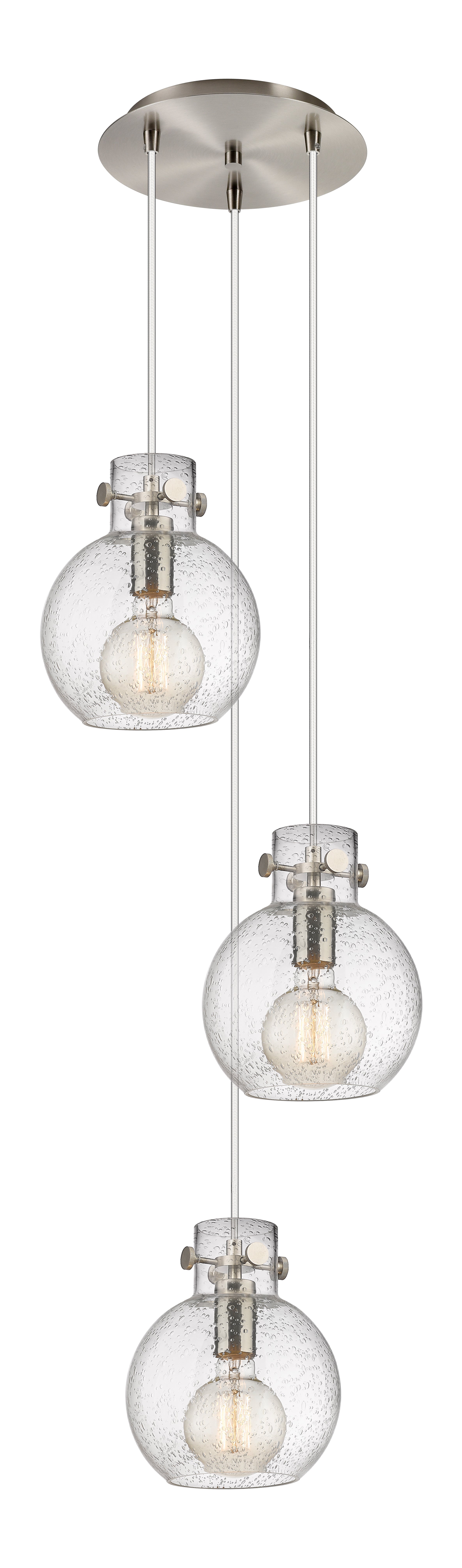 Downtown Urban Multi Pendant Brushed Brass