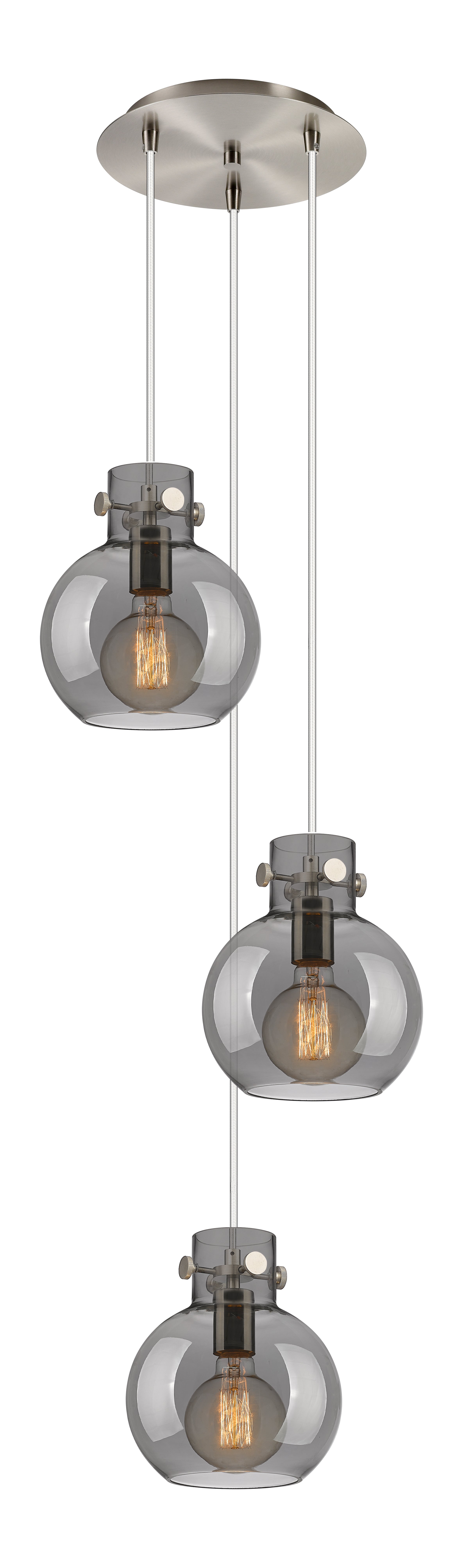 Downtown Urban Multi Pendant Brushed Brass
