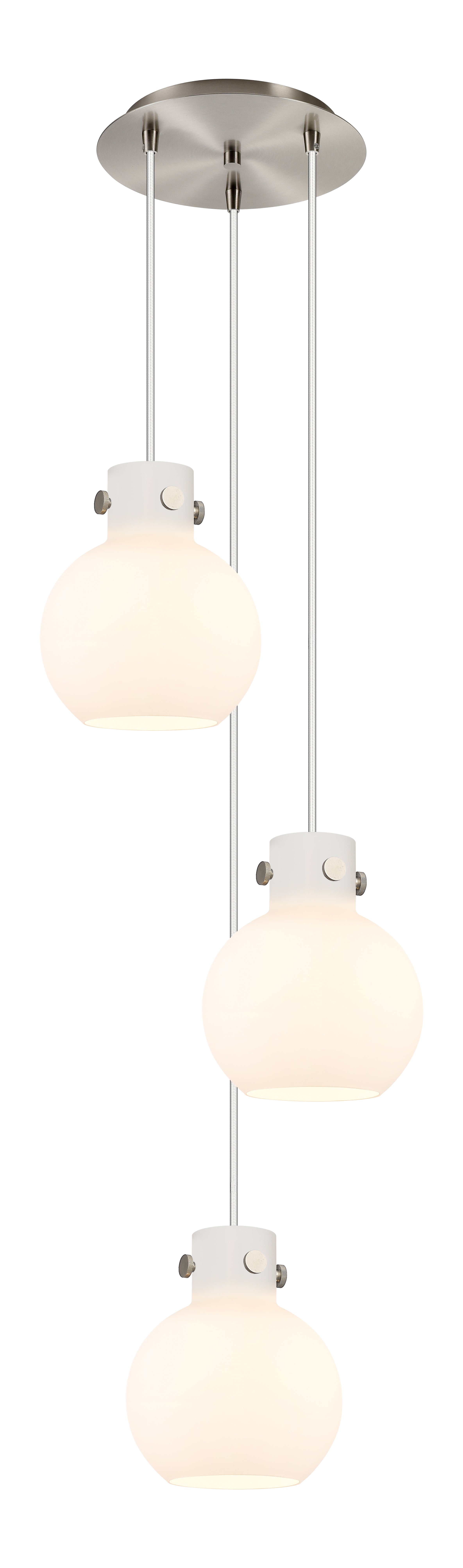 Downtown Urban Multi Pendant Brushed Brass