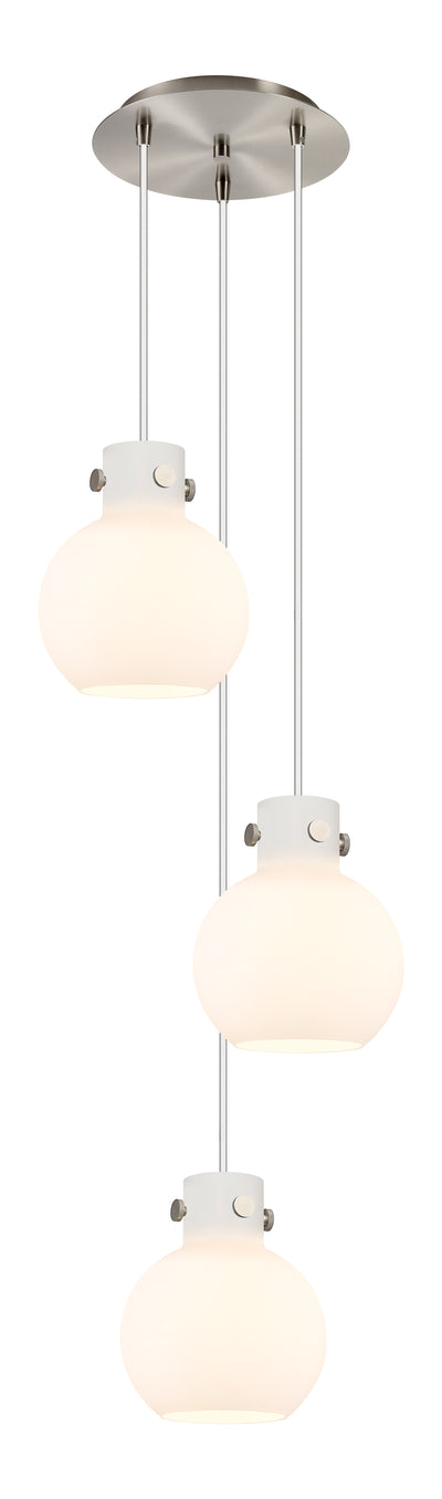 Downtown Urban Multi Pendant Brushed Brass