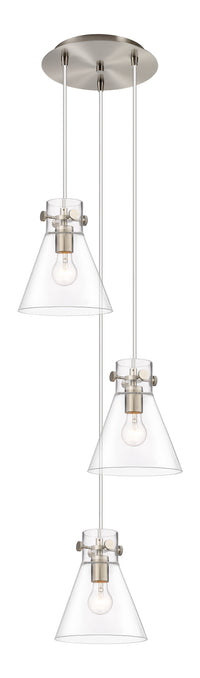 Downtown Urban Multi Pendant Dimmable Brass