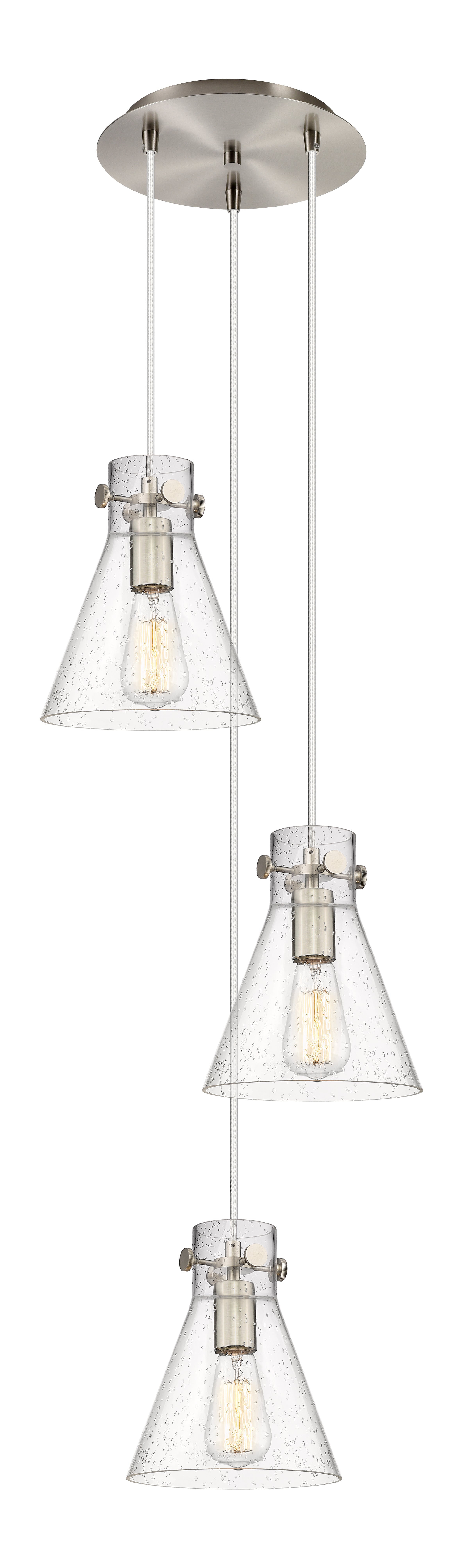 Downtown Urban Multi Pendant Dimmable Brass