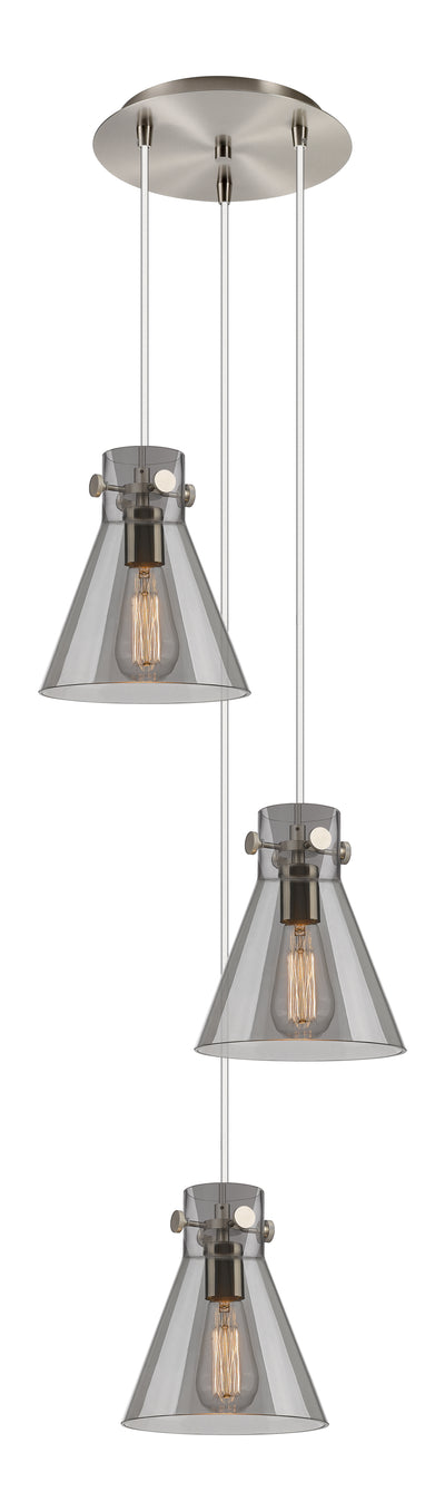Downtown Urban Multi Pendant Dimmable Brass