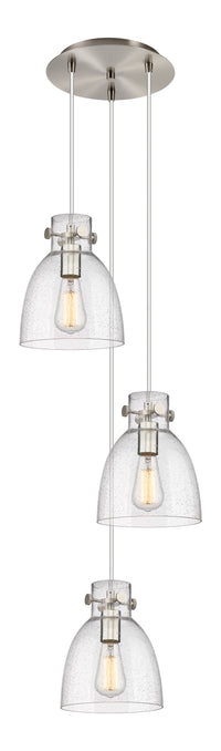 Downtown Urban Multi Pendant Brushed Brass