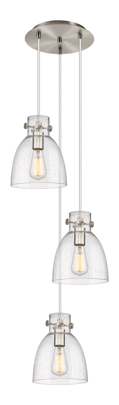 Downtown Urban Multi Pendant Brushed Brass