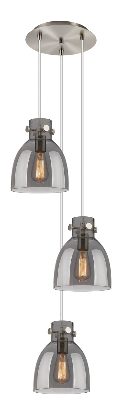 Downtown Urban Multi Pendant Brushed Brass