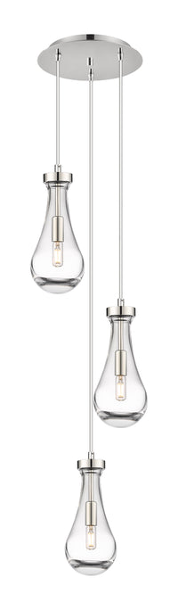 Downtown Urban Multi Pendant Brushed Brass
