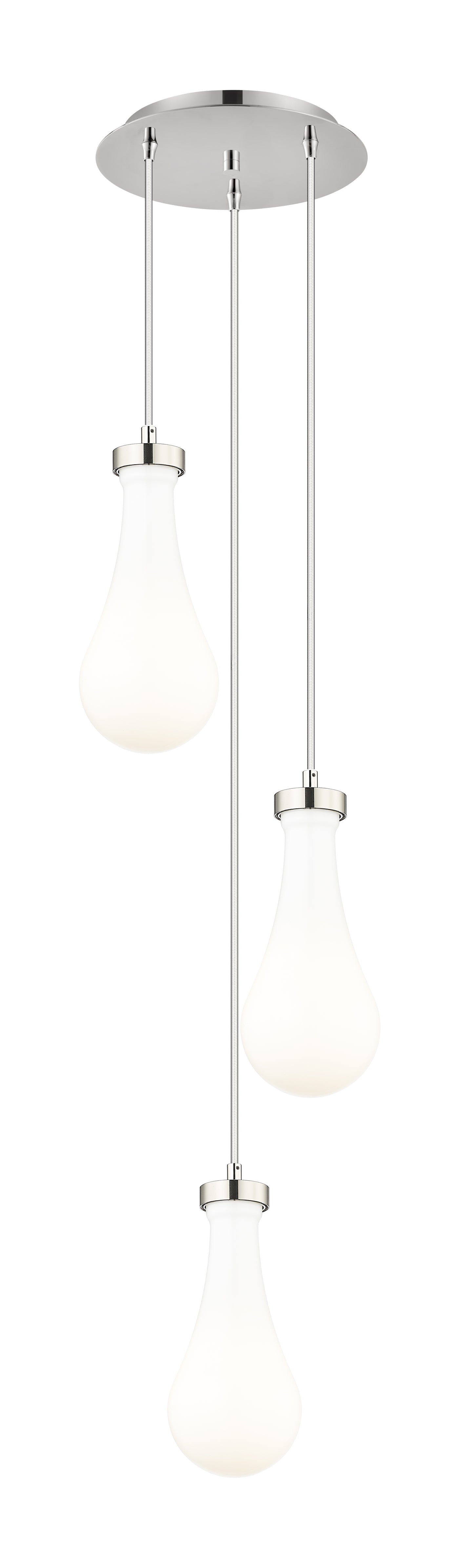 Downtown Urban Multi Pendant Brushed Brass