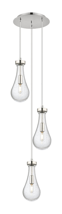 Downtown Urban Multi Pendant Brushed Brass