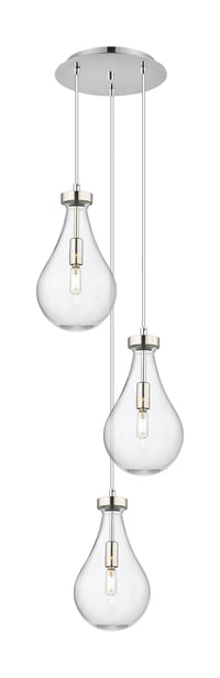 Downtown Urban Multi Pendant Brushed Brass