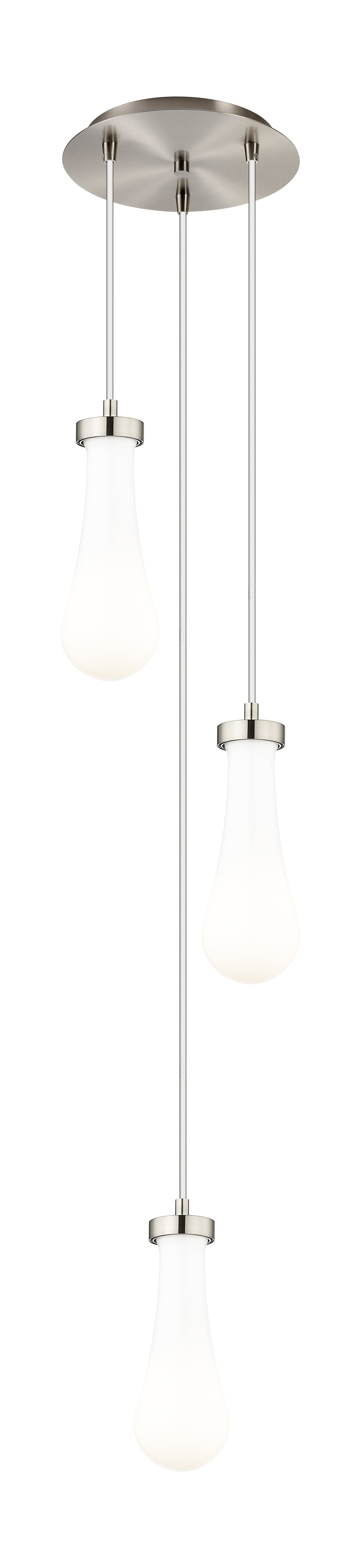 Downtown Urban Multi Pendant Brushed Brass