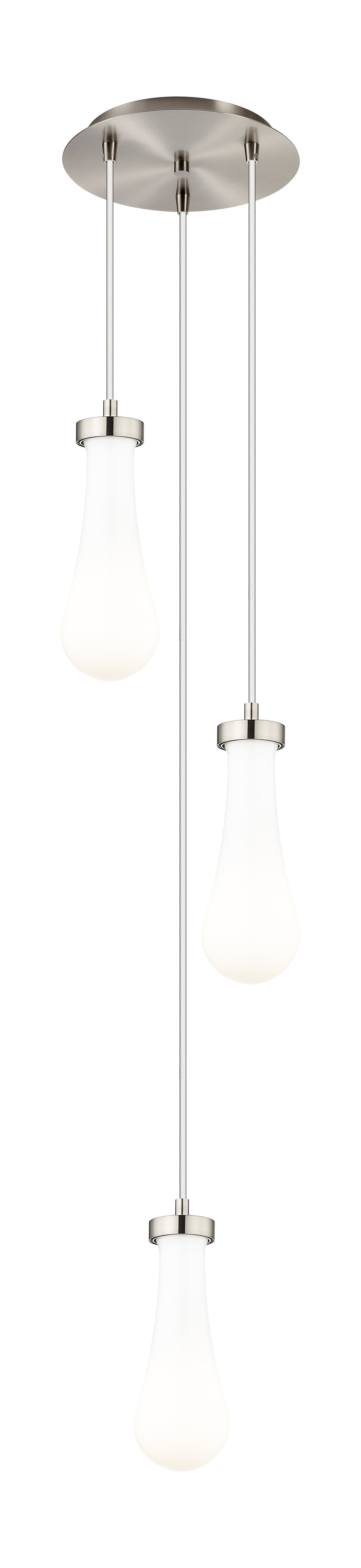 Downtown Urban Multi Pendant Brushed Brass