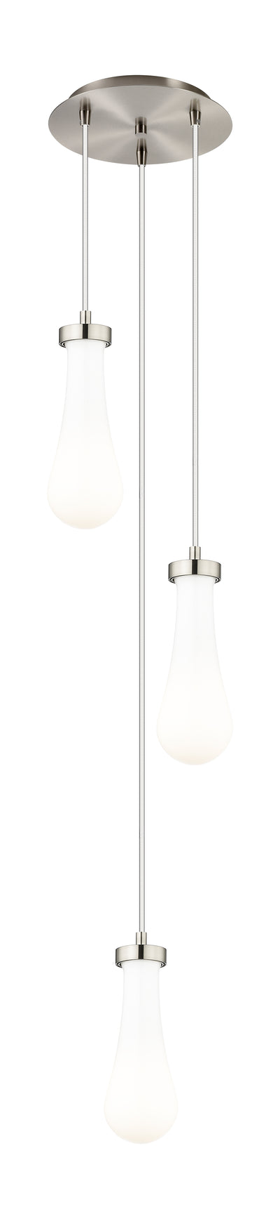 Downtown Urban Multi Pendant Brushed Brass