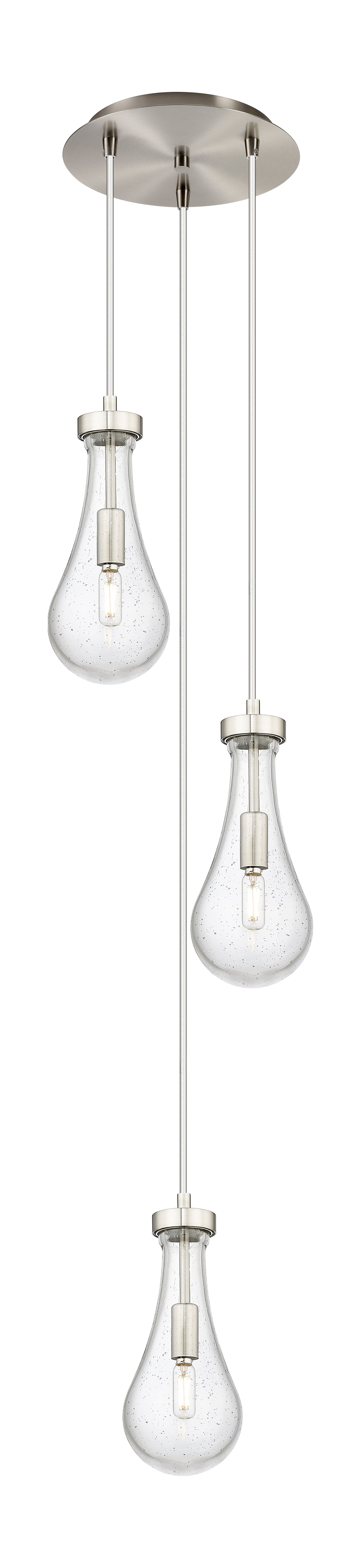 Downtown Urban Multi Pendant Brushed Brass