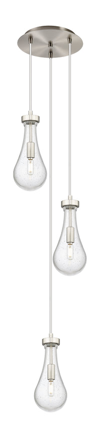 Downtown Urban Multi Pendant Brushed Brass