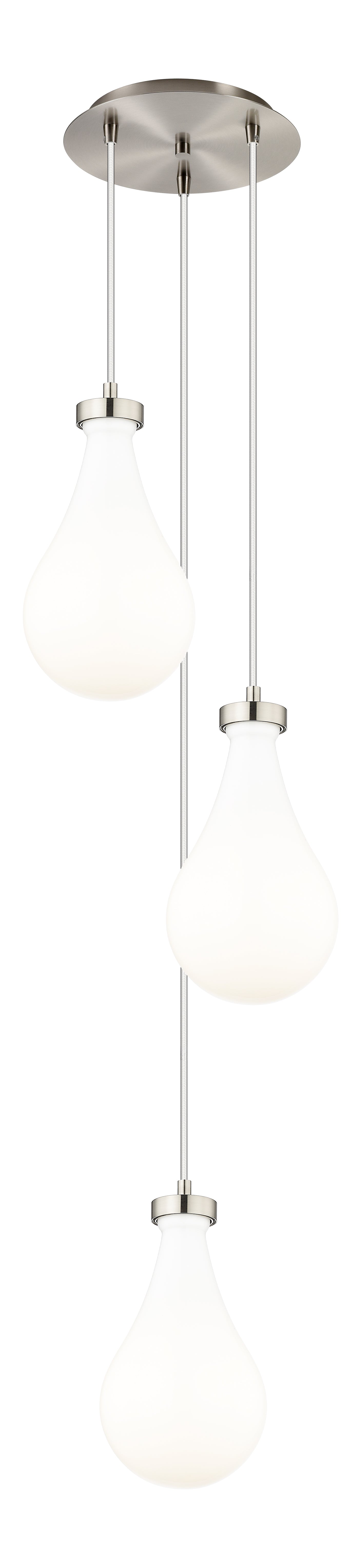 Downtown Urban Multi Pendant Brushed Brass