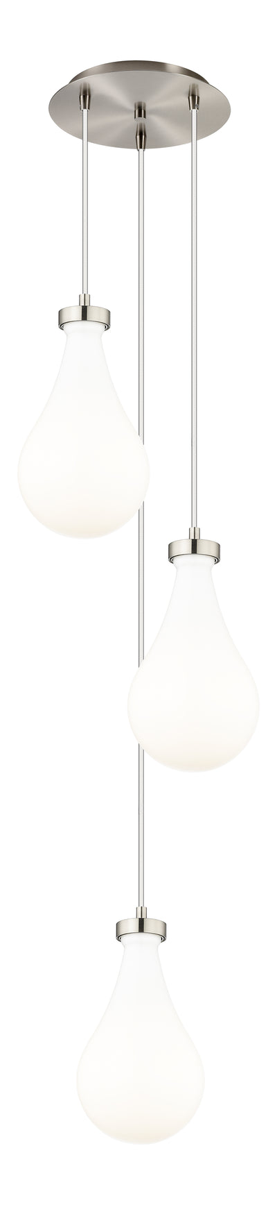 Downtown Urban Multi Pendant Brushed Brass