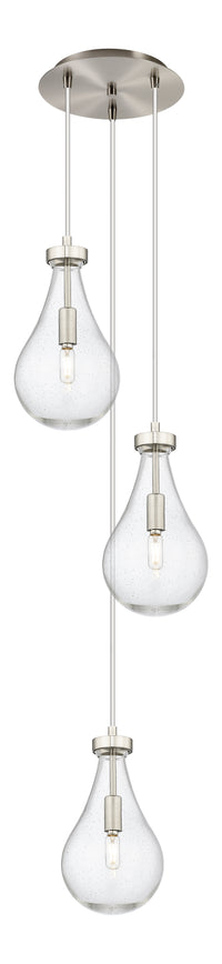 Downtown Urban Multi Pendant Brushed Brass