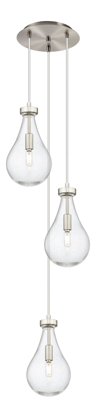 Downtown Urban Multi Pendant Brushed Brass