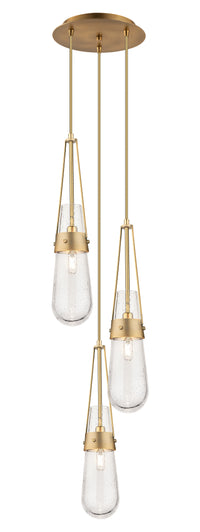 Downtown Urban Multi Pendant Brushed Brass