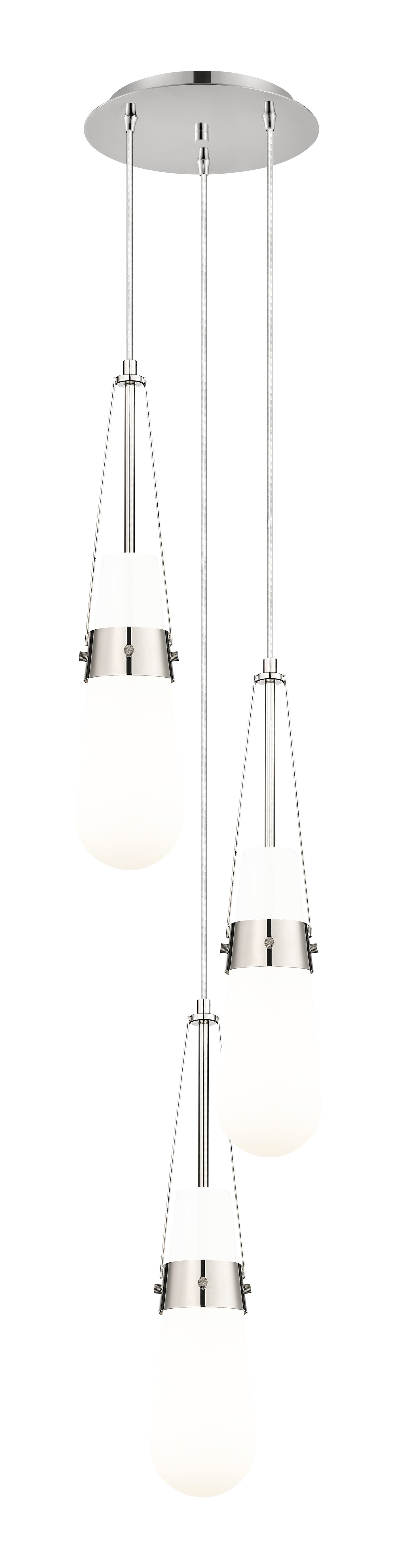 Downtown Urban Multi Pendant Brushed Brass