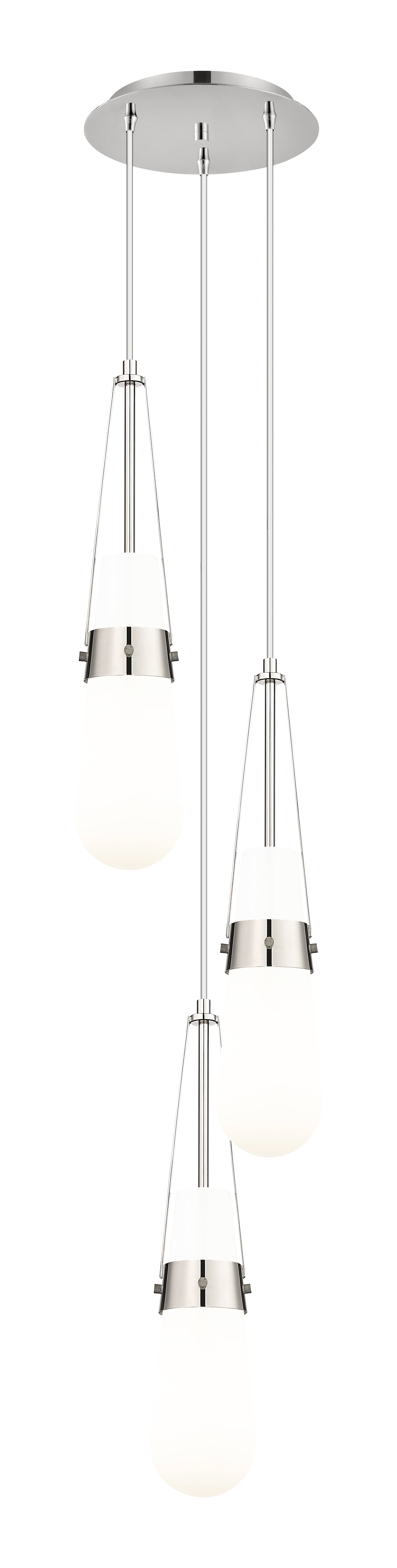 Downtown Urban Multi Pendant Brushed Brass