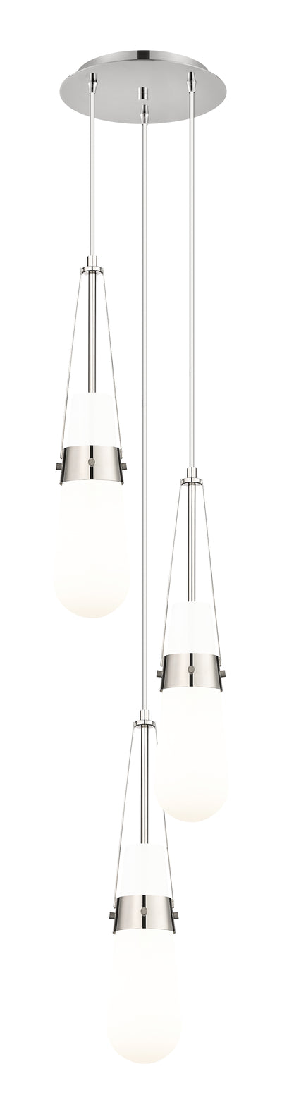 Downtown Urban Multi Pendant Brushed Brass