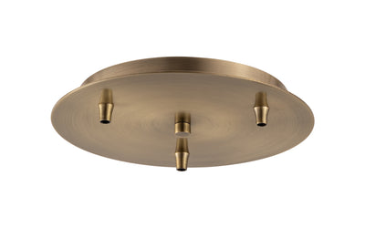 Custom Cord Multi Port Canopy Antique Brass
