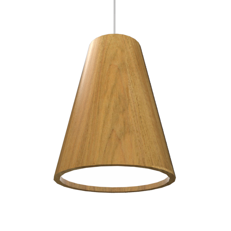 9.84'' Artisan Conical LED Accord Pendant Light