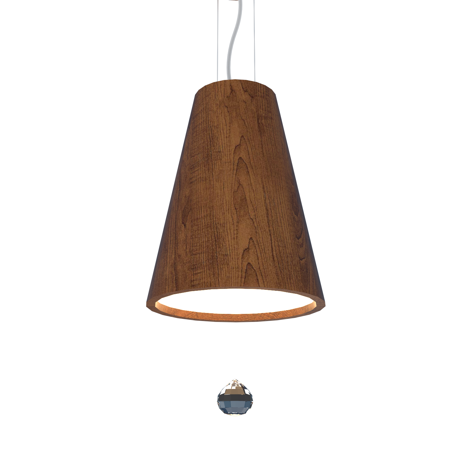 9.84'' Minimalist Conical Accord Pendant Light