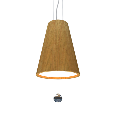 9.84'' Handcrafted Conical LED Accord Pendant Light