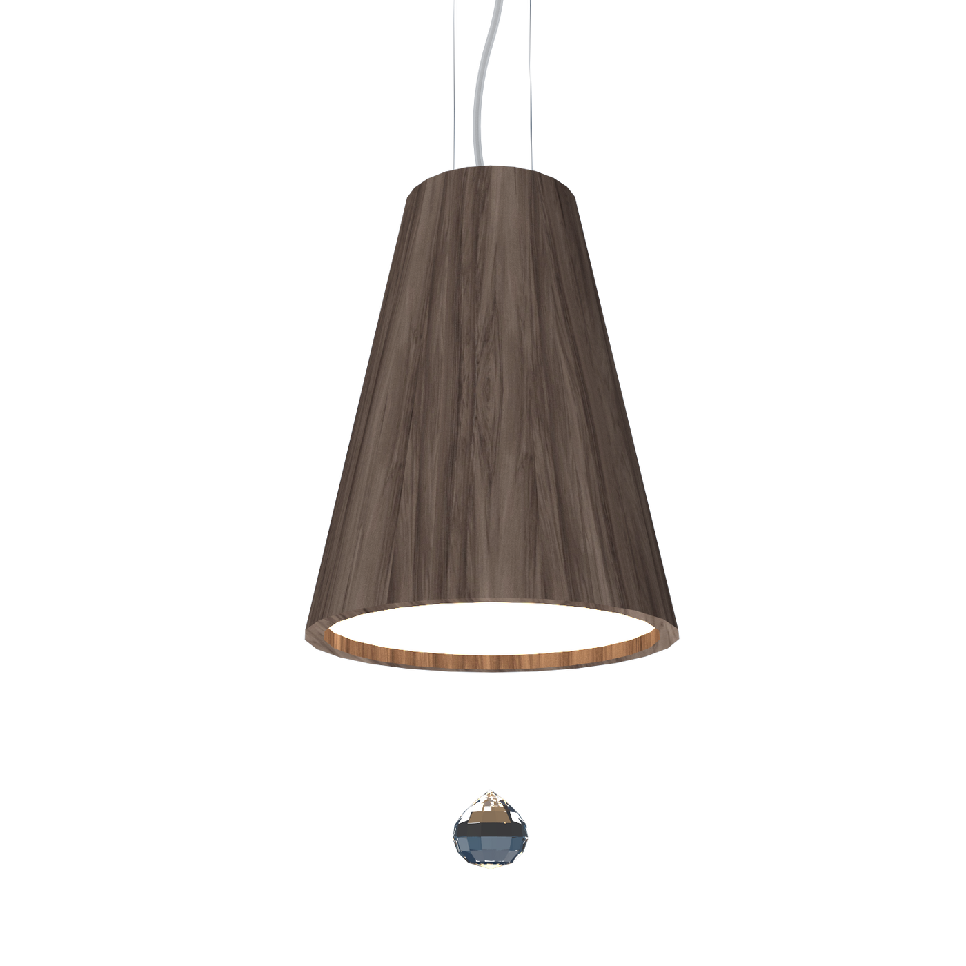 9.84'' Minimalist Conical Accord Pendant Light