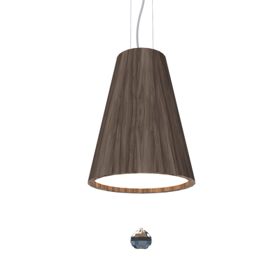 9.84'' Minimalist Conical Accord Pendant Light