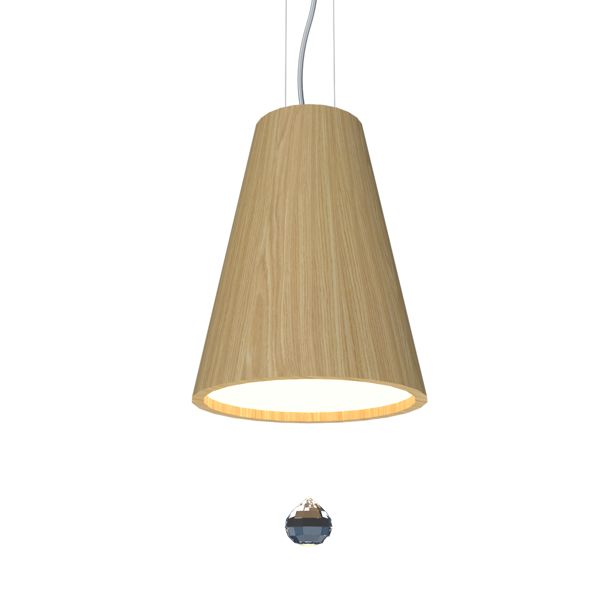 9.84'' Minimalist Conical Accord Pendant Light