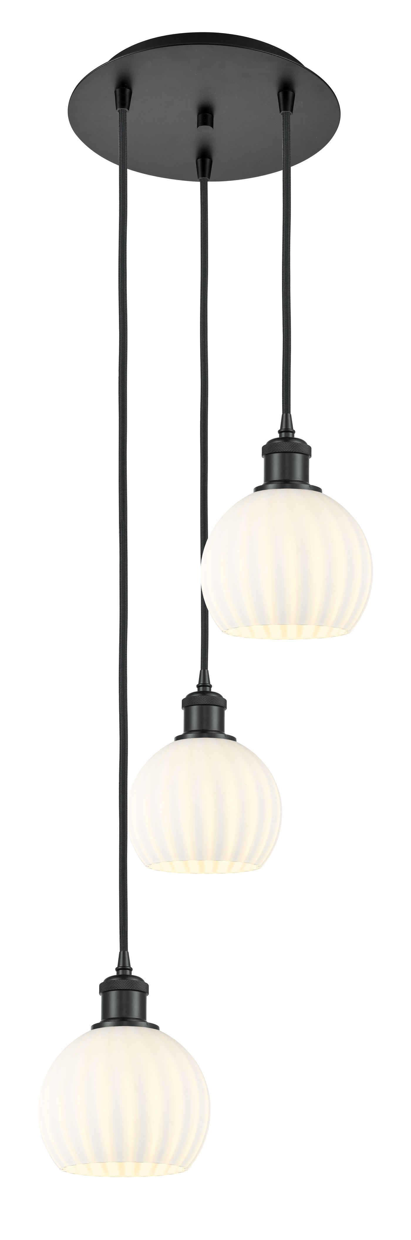 Ballston Multi Pendant Antique Brass Finish