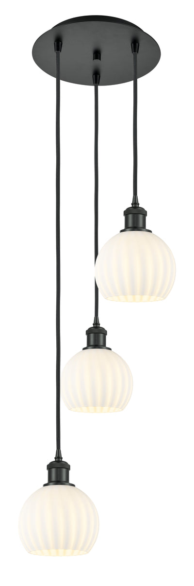 Ballston Multi Pendant Antique Brass Finish