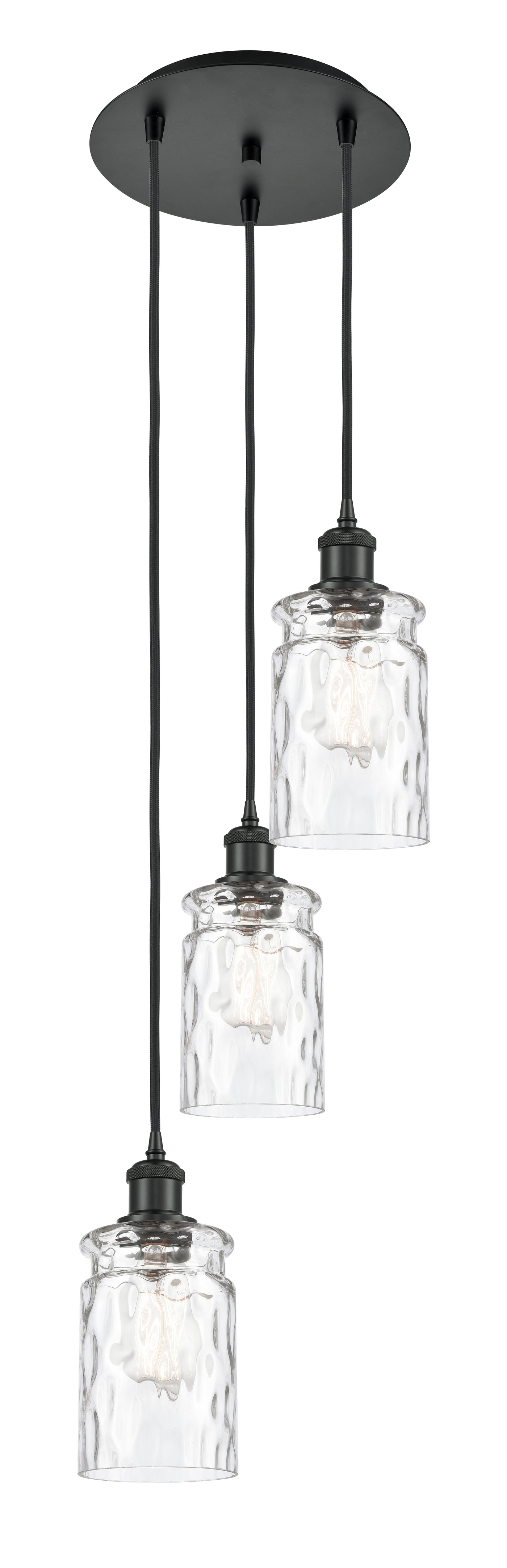 Ballston Multi Pendant Antique Brass Finish