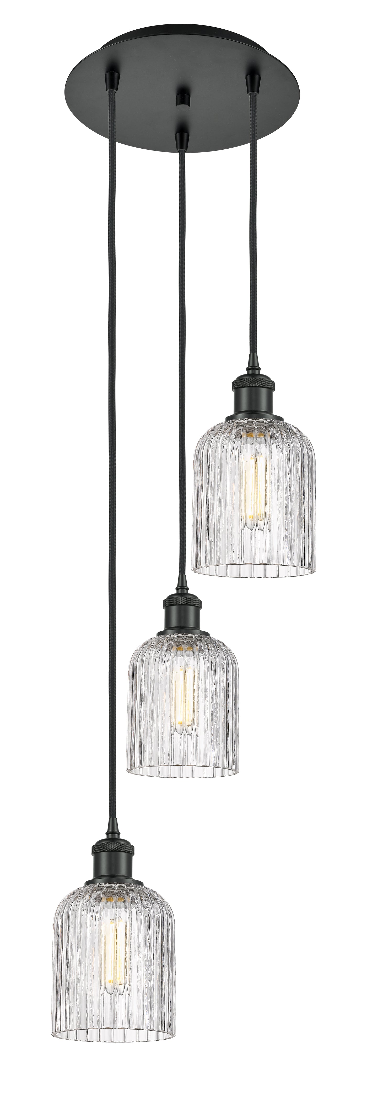 Ballston Multi Pendant Antique Brass Finish