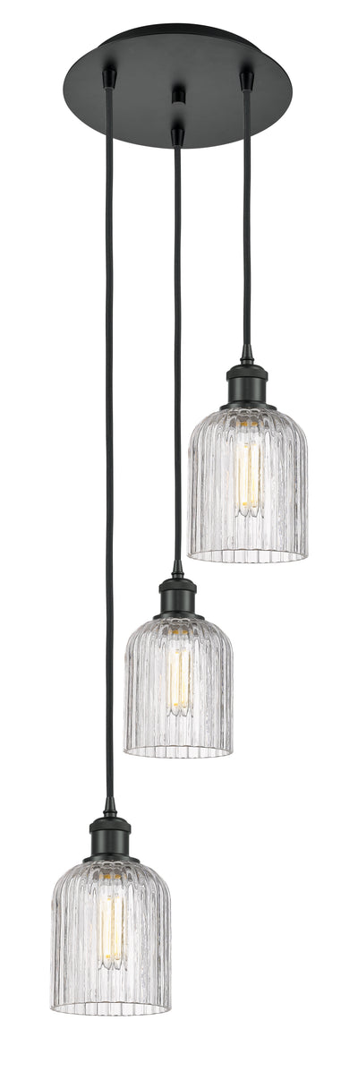 Ballston Multi Pendant Antique Brass Finish