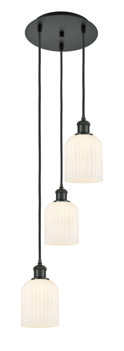 Ballston Multi Pendant Antique Brass Finish