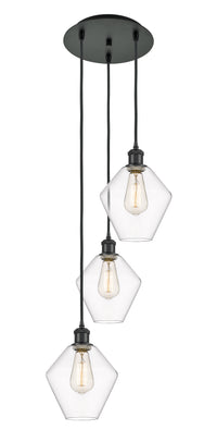 Ballston Multi Pendant Antique Brass Dimmable