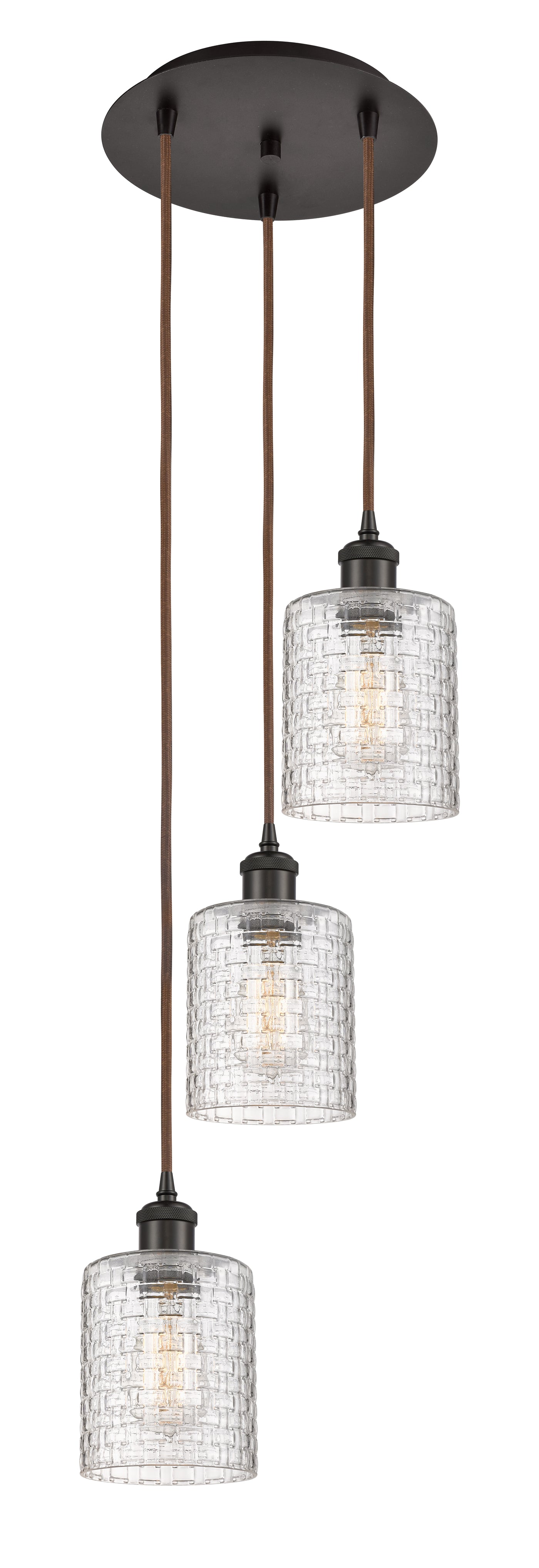 Ballston Multi Pendant Antique Brass Finish