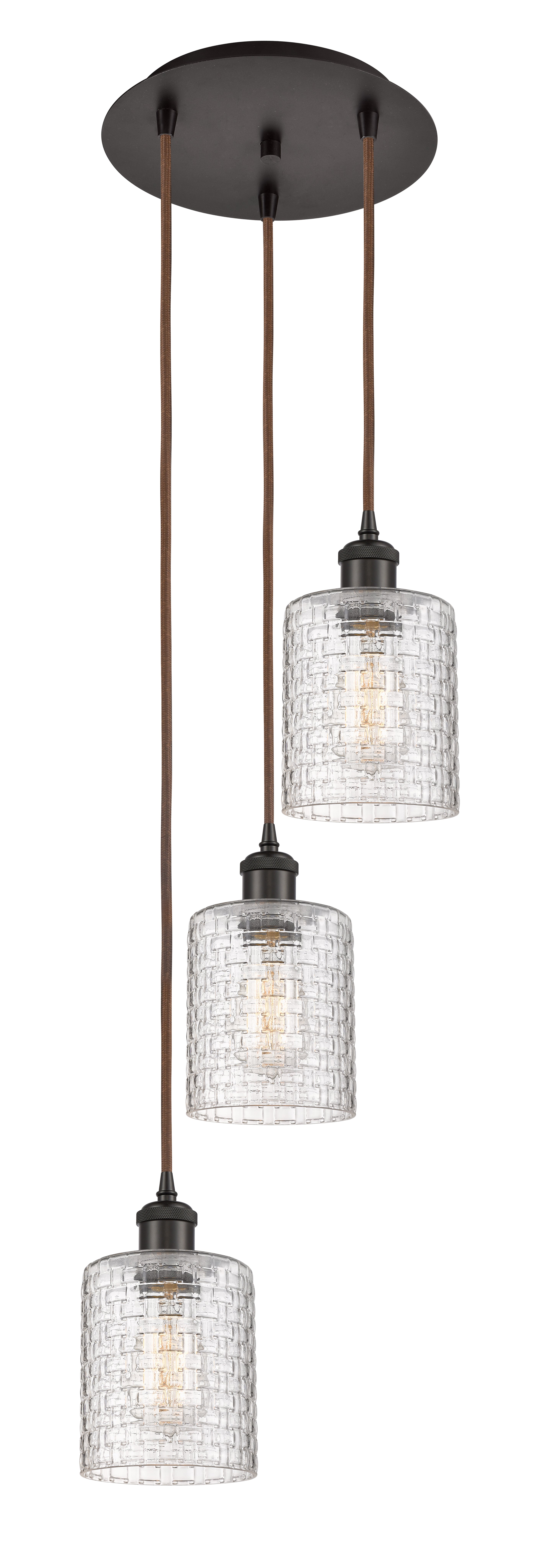 Ballston Multi Pendant Antique Brass Finish