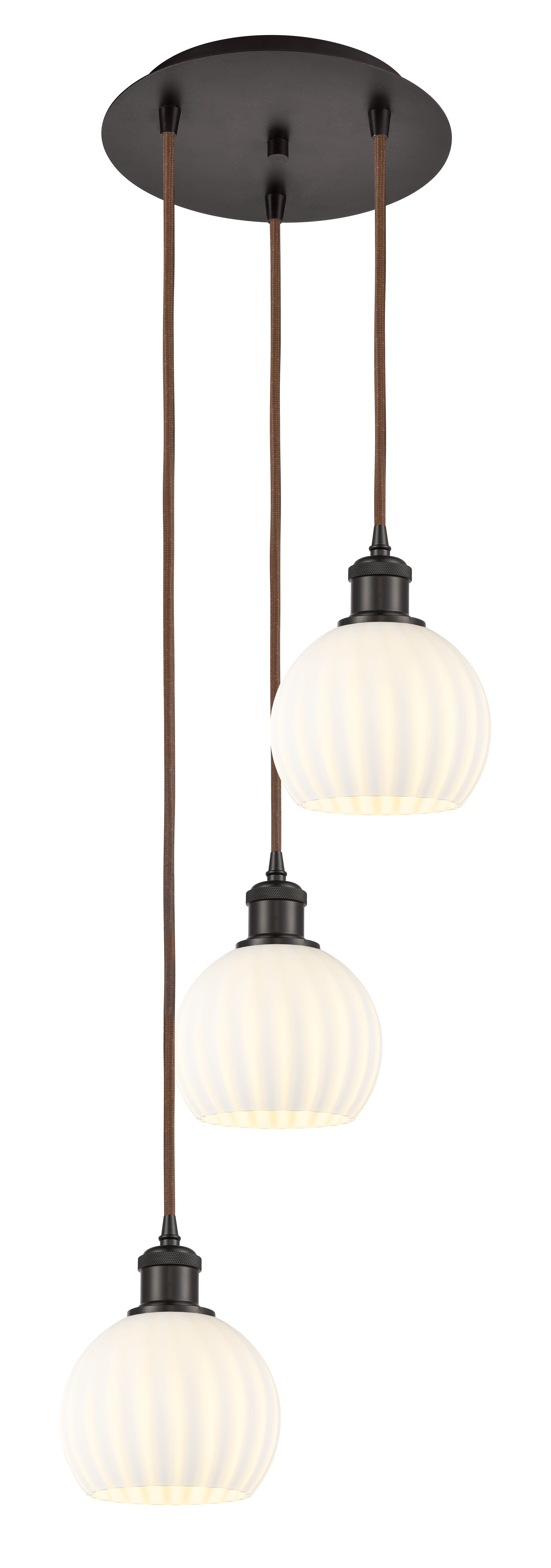 Ballston Multi Pendant Antique Brass Finish