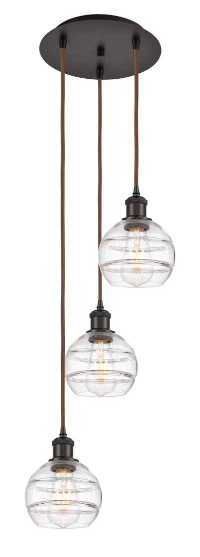 Ballston Multi Pendant Antique Brass