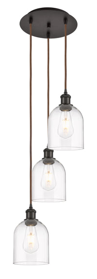 Ballston Multi Pendant Antique Brass Finish