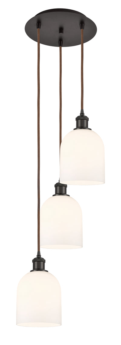 Ballston Multi Pendant Antique Brass Finish